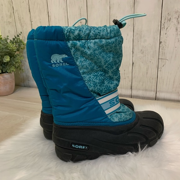 Sorel Other - Sorel Blue Insulated Winter Snow Boots Size 4